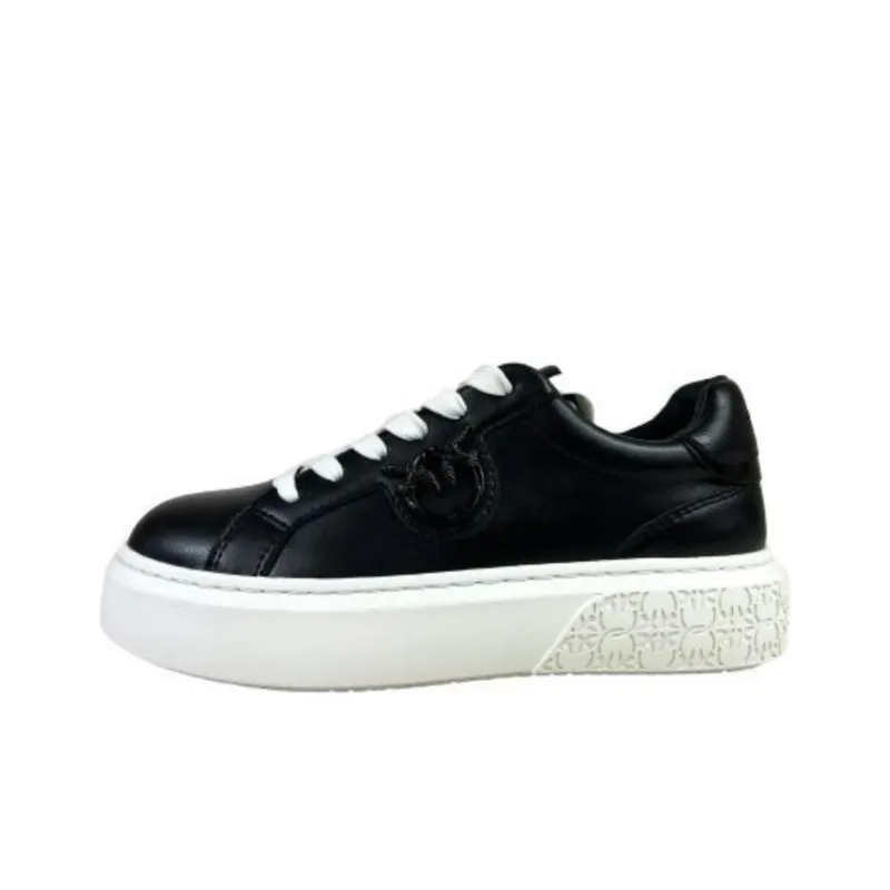 PINKO YOKO Low Top Skateboard Shoes Women's Black-0