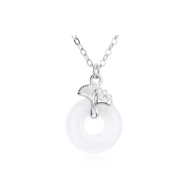 CHINA GOLD Agate Necklaces Women's-0