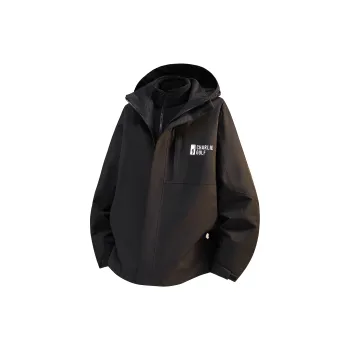CHARLIE GOLF Water Resistant Windproof Breathable Warm Windbreaker Jacket Unisex