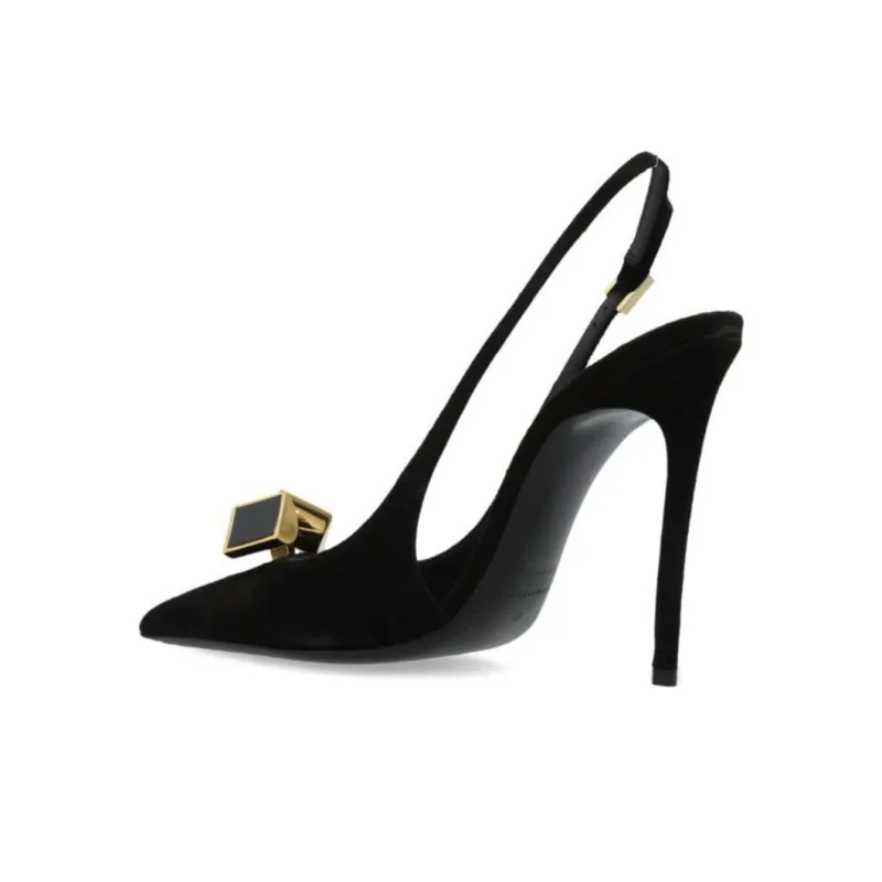DSQUARED 2 Slim Heel High Heels Women's Black-4