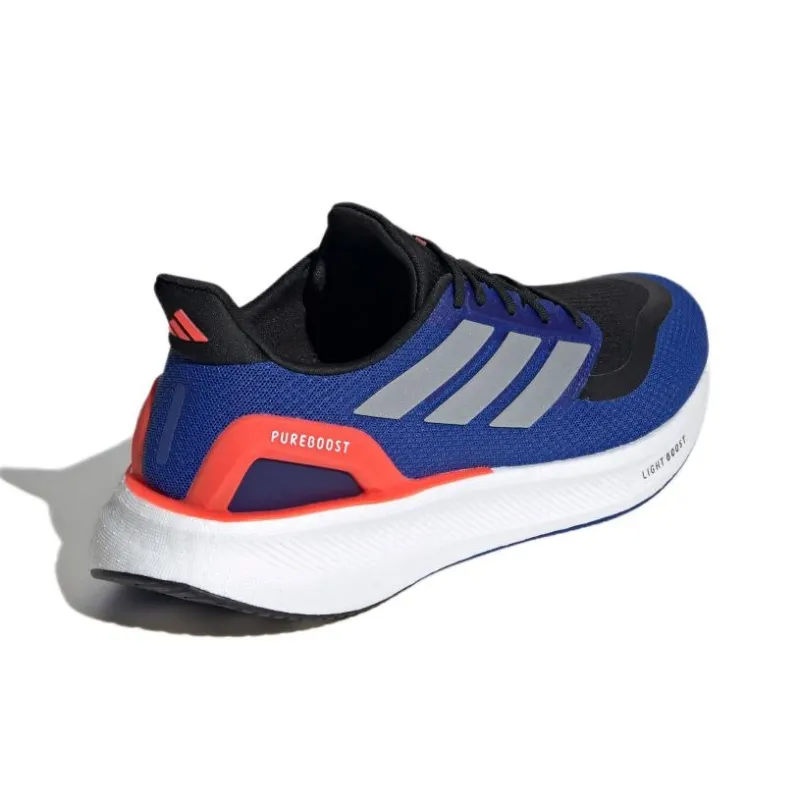 Adidas PUREBOOST 5 Slip Resistant Breathable Low Top Casual Running Shoes Men's Blue-2