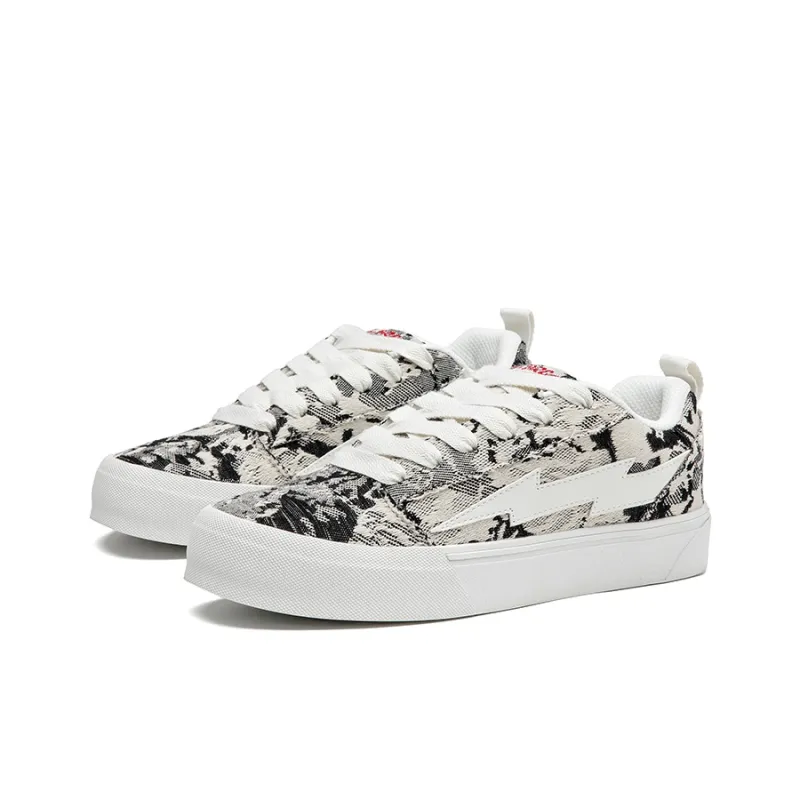 Siningdynamic Anti Slip Wear Resistant Low Top Skateboard Shoes Unisex-3