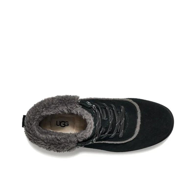 UGG Bodie Warm Short Snow Boots Women's Black-3