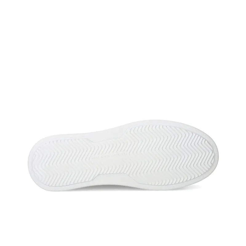 PHILIPPE MODEL Temple Low Top Skateboard Shoes Men's White Gray-5