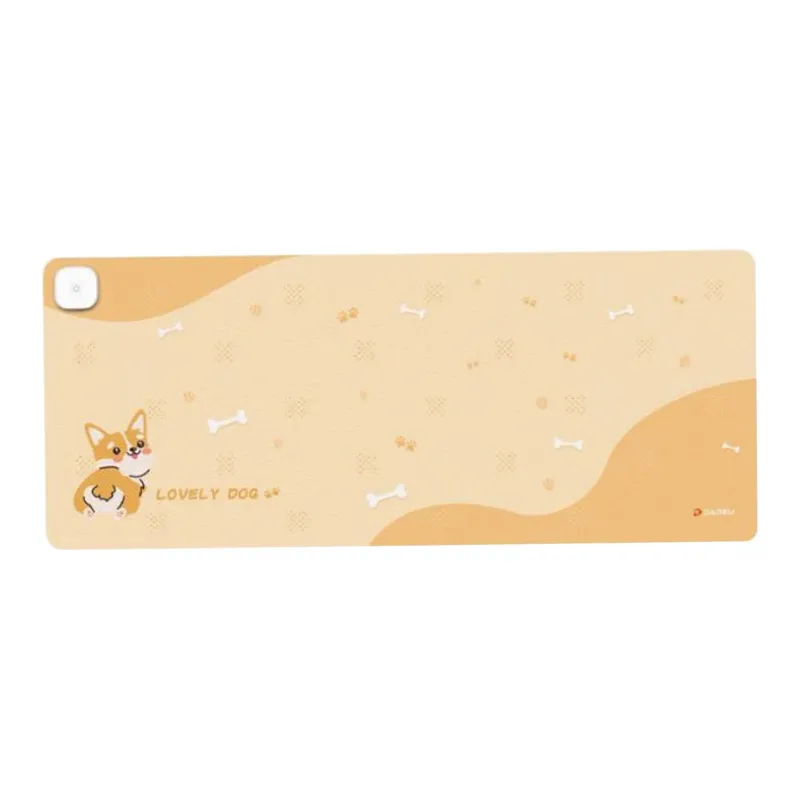 Dareu PVC Leather Material Heating Collection Smart Temperature Control Automatic Shut off Mouse Pads-2
