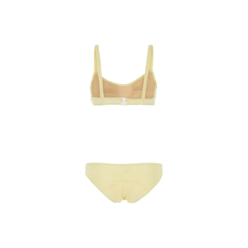 LISA MARIE FERNANDEZ Texture finish Bikini Set-1