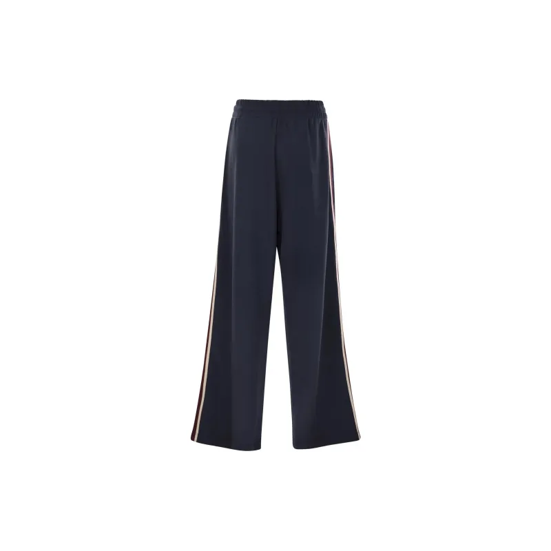 WEEKEND MaxMara Marsala Loose Fit Jersey Trousers-1