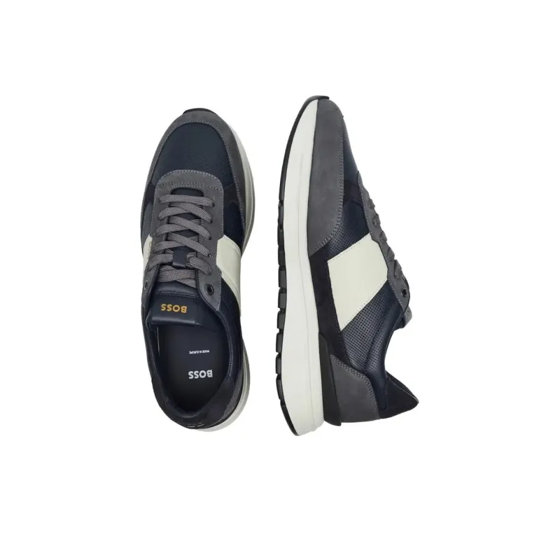 HUGO BOSS JACE Low Top Casual Shoes Men's Gray-4