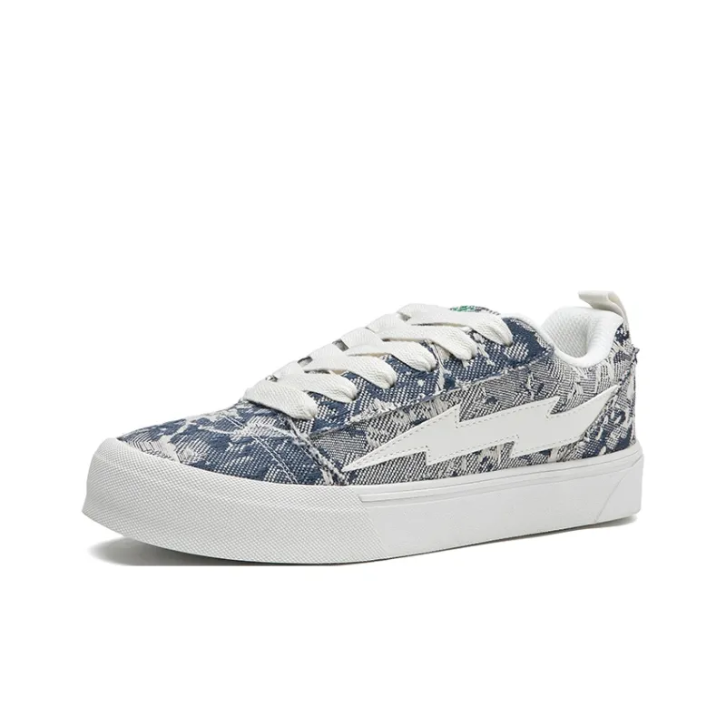 Siningdynamic Anti Slip Wear Resistant Low Top Skateboard Shoes Unisex-6