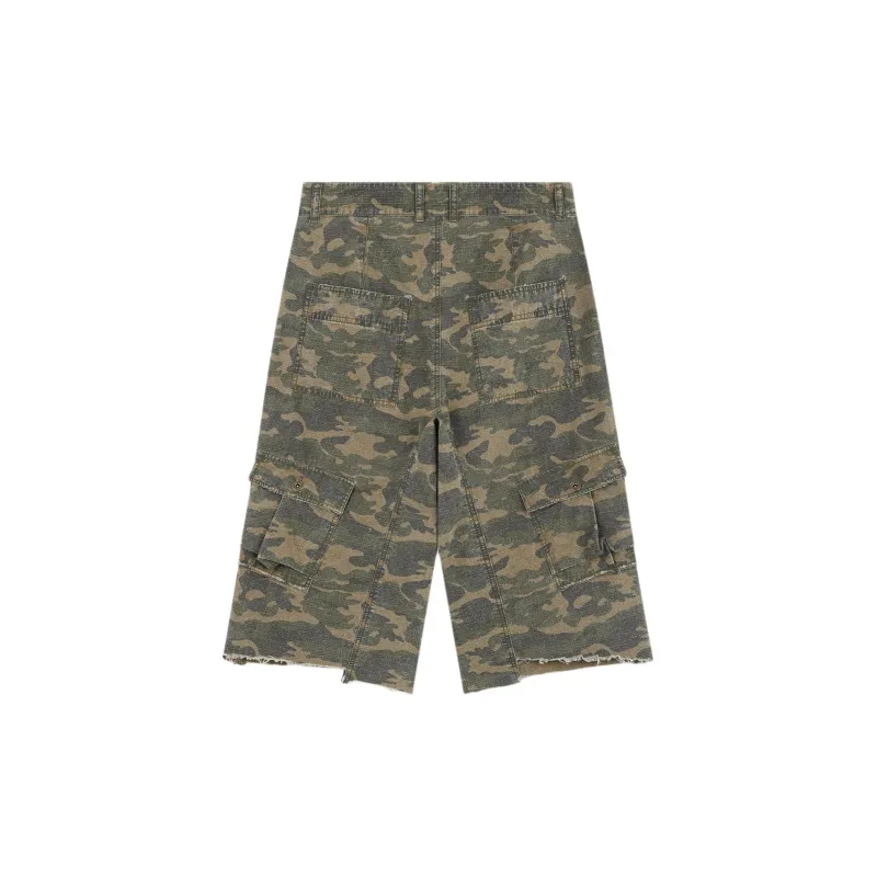 WE11DONE Cargo Shorts Men Camouflage-1
