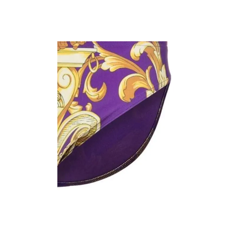 VERSACE Swimming Shorts Men Purple-4