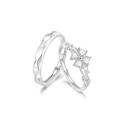 NUSQ 999 Fine Silver Rings Unisex