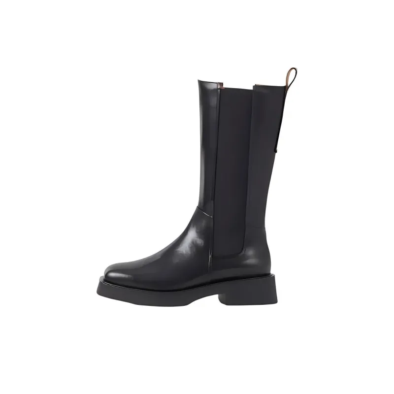 VAGABOND SHOEMAKERS Knee-High Chelsea Boots Women's Black-0
