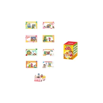 POP MART Life Drama Collection Crayon Shin Chan Figure Blind Box Products Single Blind Box/whole Box 8 Pcs