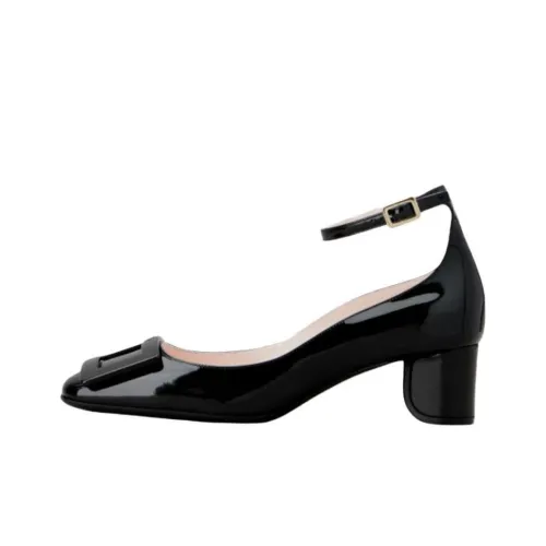 Roger Vivier Chunky Heel High Heels 4.5cm Women's Black