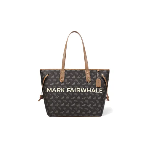 FAIRWHALE PVC Handbag Shoulder Bag Large Size Women's Dark Coffee