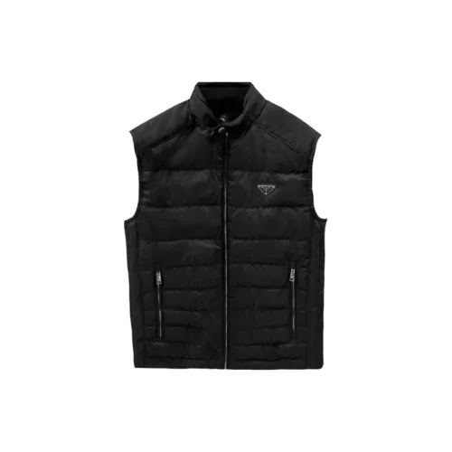 PRADA Vests Men Black