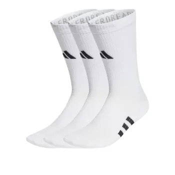 Adidas Mid Calf Socks Unisex 3 Pack White