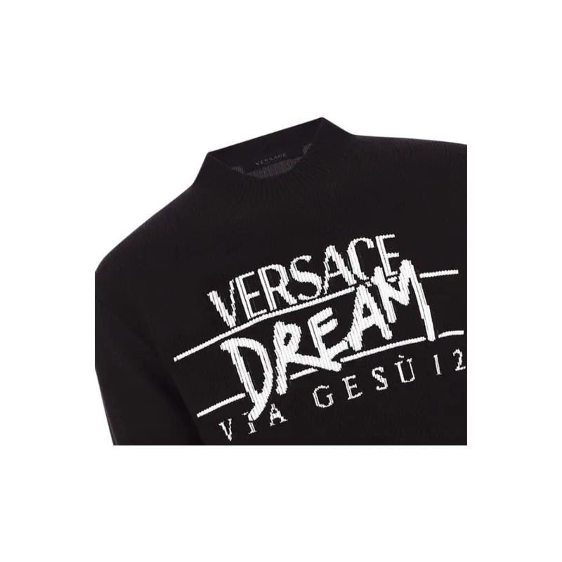VERSACE Sweaters Men Black-2