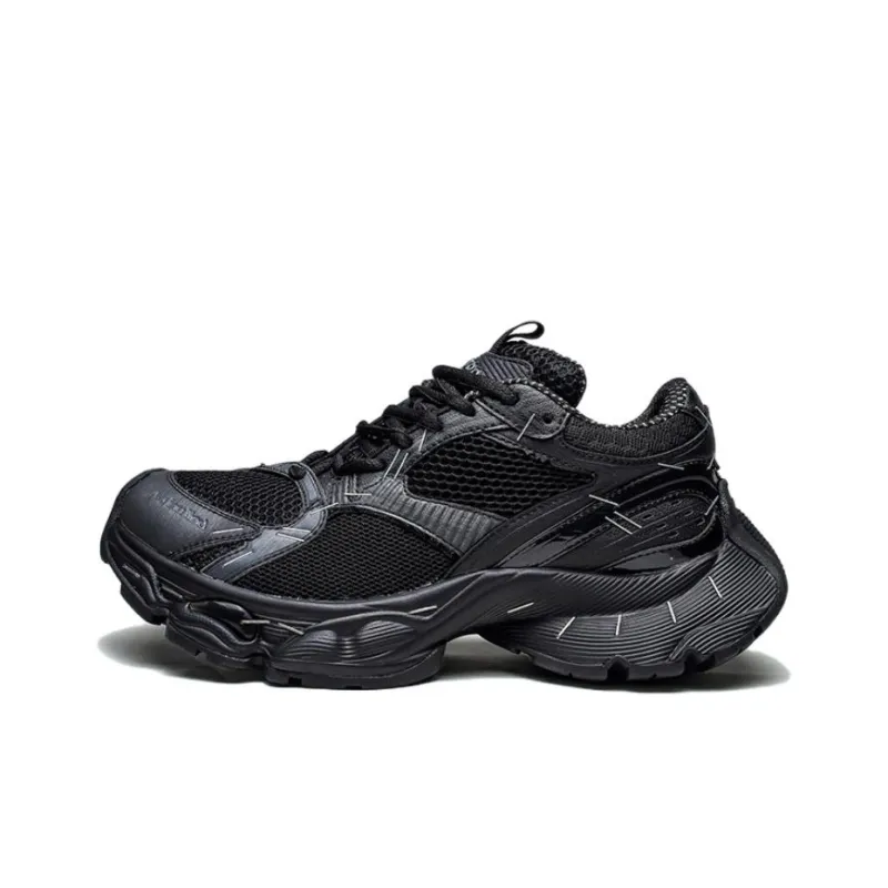 JIETEGONGYANG Slip Resistant Low Top Chunky Sneakers Unisex-0