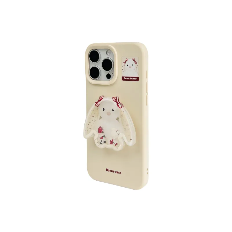 Wei Xin TPU Material Dog Rabbit Rocking Stand Phone Cases Compatible With IPhone 16/15 Pro Max/Apple 13/14 Pro/Max-10