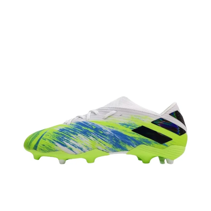 Adidas Nemeziz 19.2 Fg White Black Signal Green-0