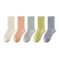 [5 Pack]White+Light Pink+Light Green+Lime+Gray Blue