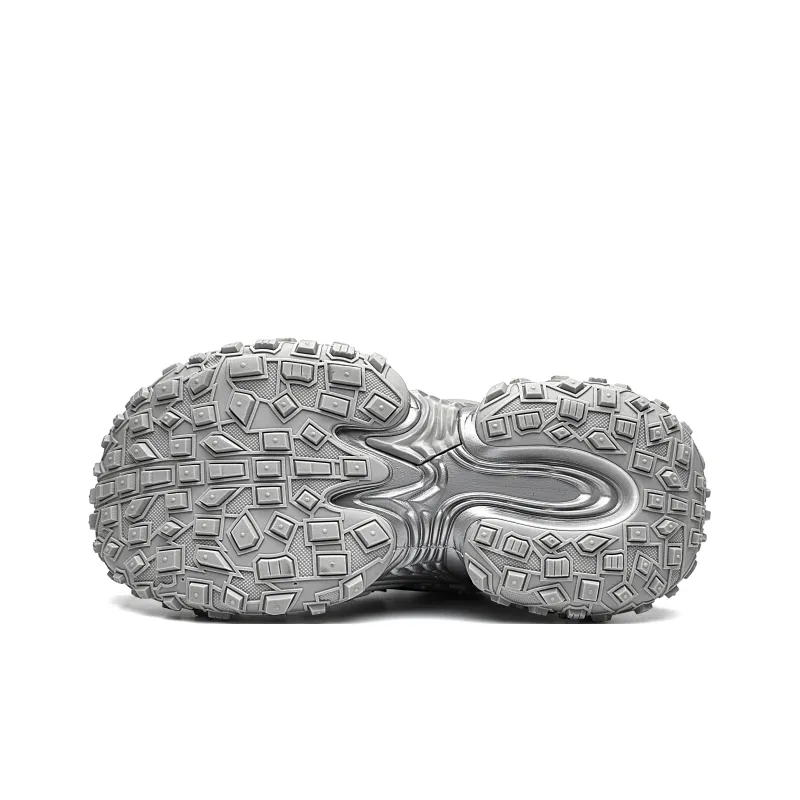 ORD Impact Resistant Wear Resistant Lightweight Breathable Slip Resistant Low Top Chunky Sneakers Unisex-3