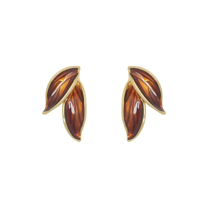 Rhymes Drip Glaze Earrings Women's-0