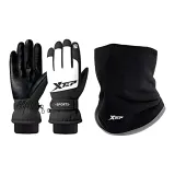 Black-Fall Winter Thermal Set[Glove+Scarf]