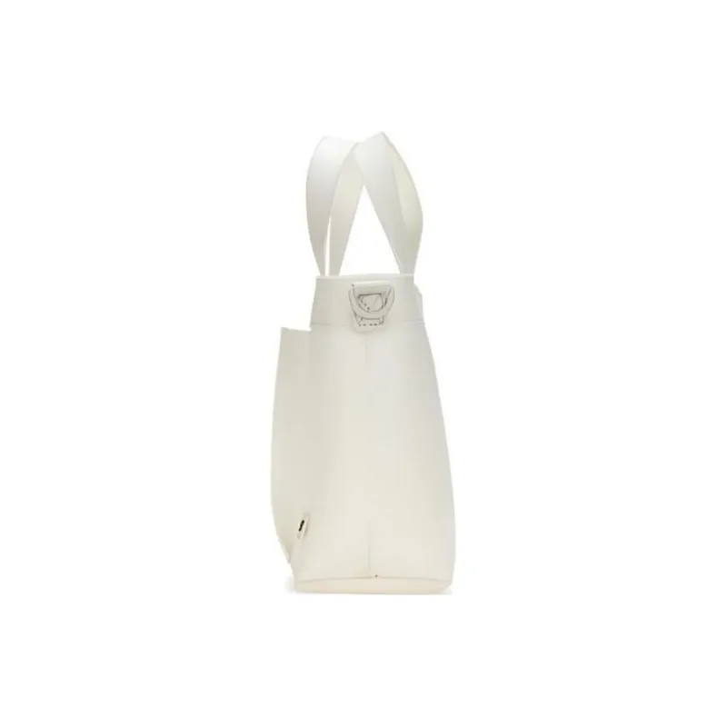 New Balance Polyurethane Shoulder Bag, Crossbody Bag, Handbag Regular Women's Ivory White-2