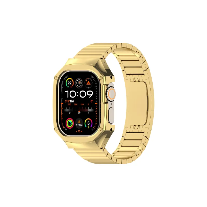 ZHENGGUANG Watch Bands Compatible With All Devices 230mm Metal Unisex-3