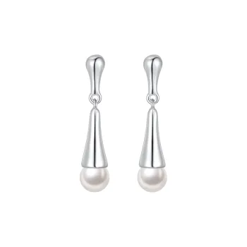 ZEGL S925 Silver Stud Earrings Women's