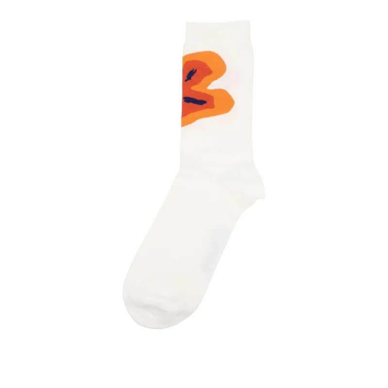 Jacquemus Mid-Calf Socks Men's 1 Pack White-0