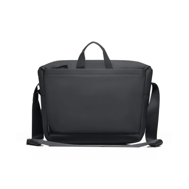 OIWAS Fabric Messenger Bag, Handbag Unisex Black/Khaki-3
