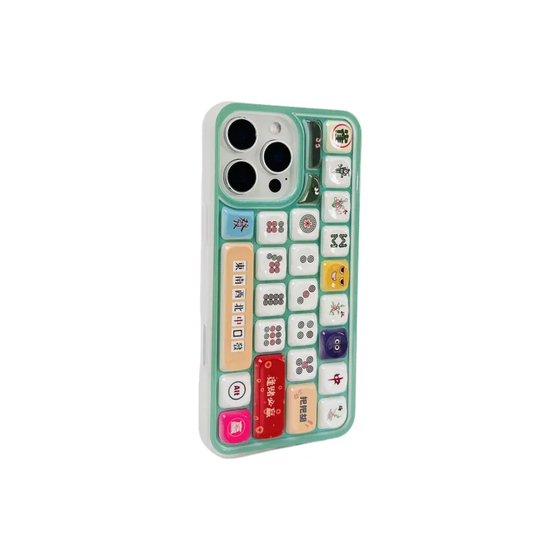 Wei Xin TPU Material Winning In Every Bet Keyboard Phone Cases Compatible With IPhone 16/15 Pro Max/Apple 13/14 Pro/Max-2