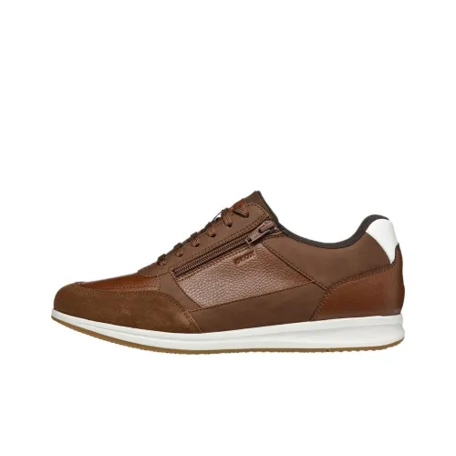 GEOX Avery Anti-Slip Wear-Resistant Low-Top Casual Shoes Men's Brown