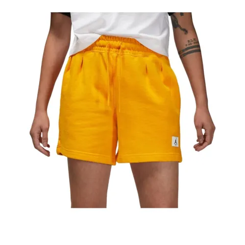 JORDAN Casual Shorts Women's Yellow