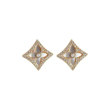 SHARK BABY Alloy Stud Earrings Women's