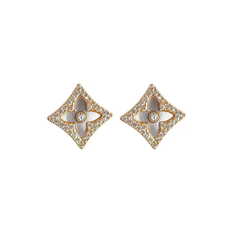 SHARK BABY Alloy Stud Earrings Women's-0