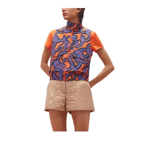 HERMES Vests Women's Orange