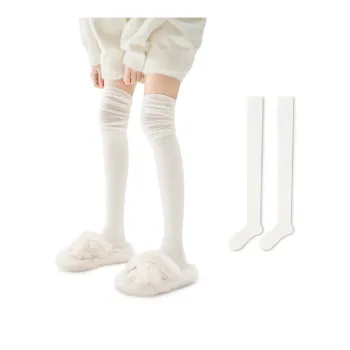 JKN Knee High Socks Long Thigh Socks Women's 1 Pack, Women's Socks