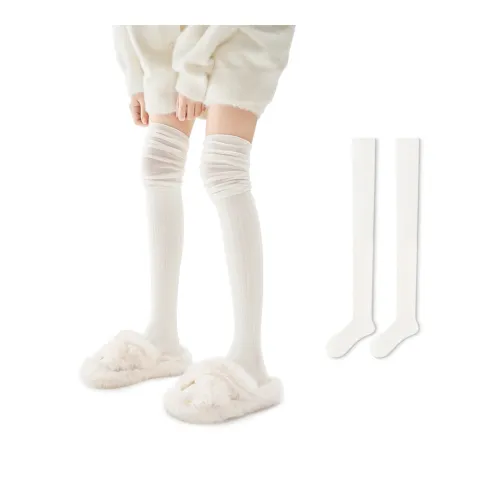 JKN Knee High Socks Long Thigh Socks Women's 1 Pack, Women's Socks