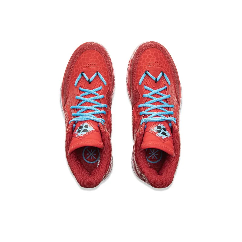 LINING WOW 1 Basketball Shoes Men High Top Bright Neon-3