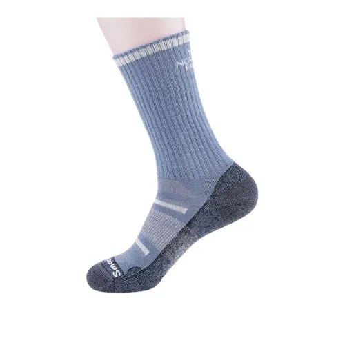 THE NORTH FACE Mid-Calf Socks Men's 1 Pack Blue/Gray/Black