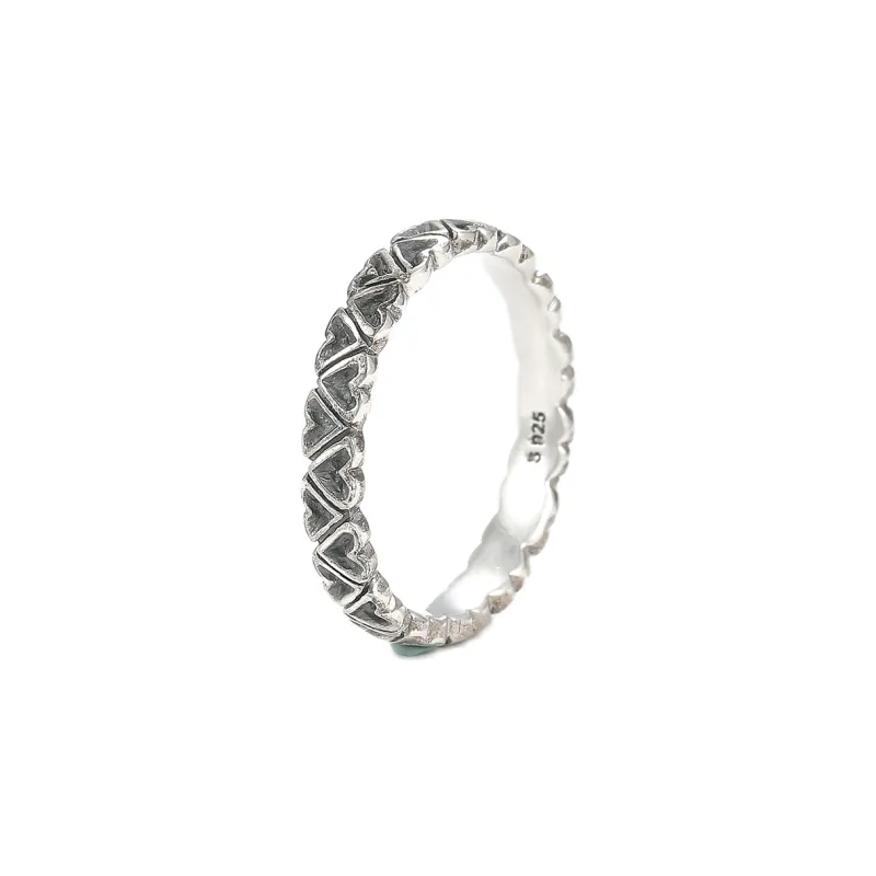 Ruibeila 925 Sterling Silver Rings Unisex-2