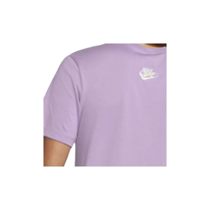 Nike T Shirts Men Purple-3