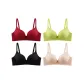 [4 Pack]Burgundy+Olive Green+Black+Soft Skin
