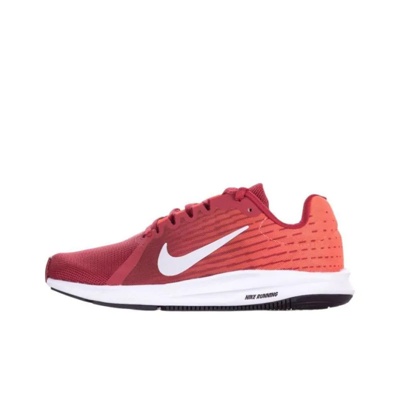 Nike Downshifter 8 Anti-Slip Wear-Resistant Low-Top Casual Running Shoes Men's Red-0