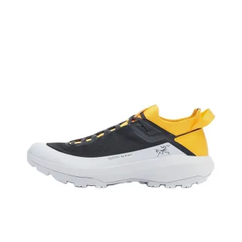 Arcteryx Vertex Alpine Anti Slip Wear Resistant Low Top Mountaineering & Hiking Shoes Men's Gray Orange